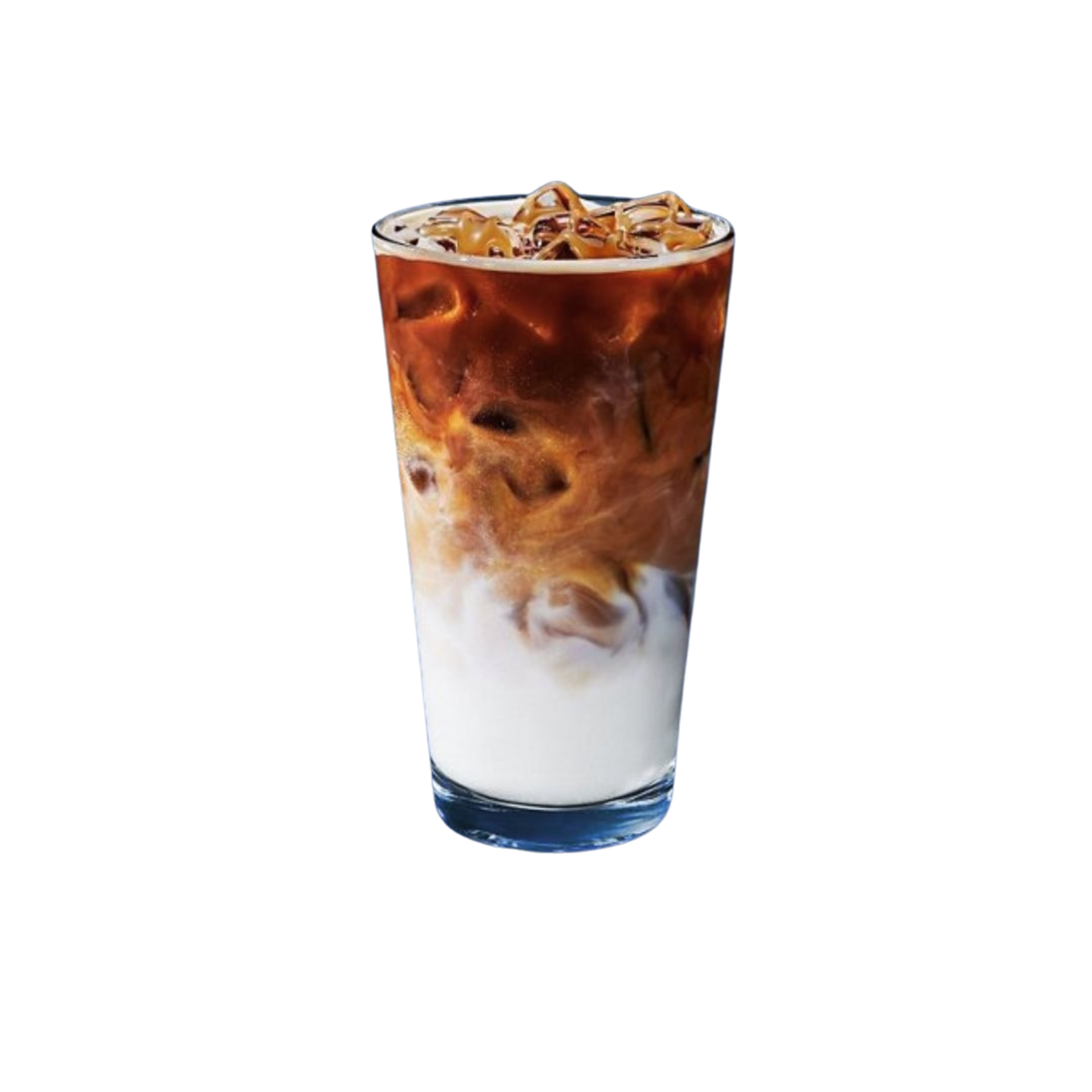 Iced caramel macchiato