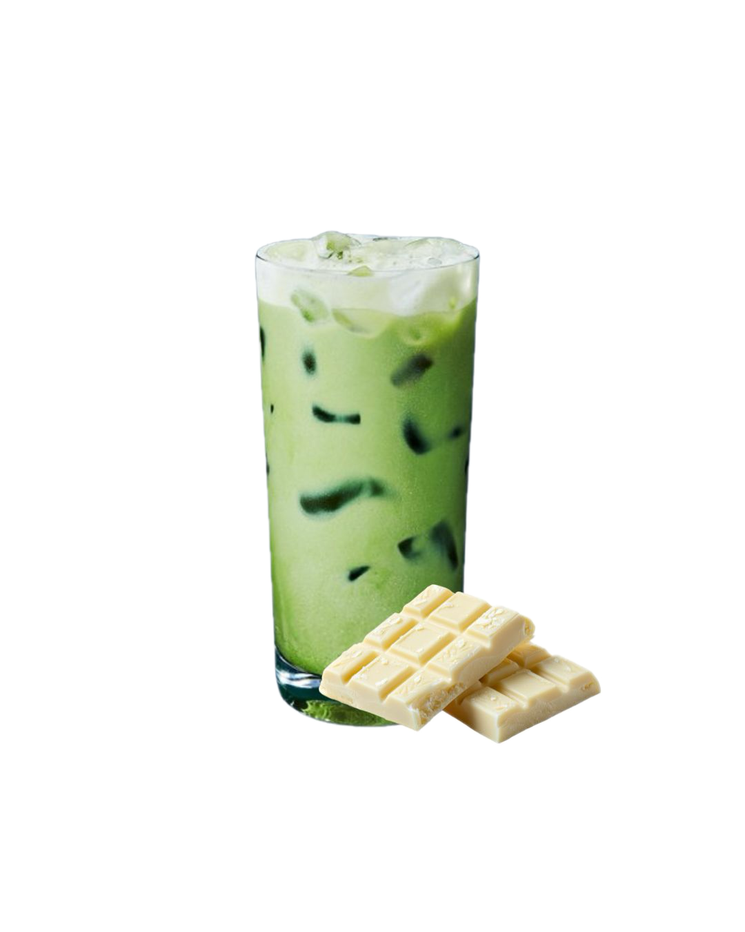 White chocolate matcha